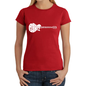 Don't Stop Believin' - Women's Word Art T-Shirt