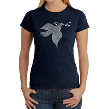 Load image into Gallery viewer, Dove -  Women&#39;s Word Art T-Shirt