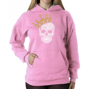 Brooklyn Crown  - Women's Word Art Hooded Sweatshirt