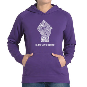 Black Lives Matter - Women's Word Art Hooded Sweatshirt