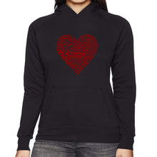 Load image into Gallery viewer, Love Yourself - Women&#39;s Word Art Hooded Sweatshirt