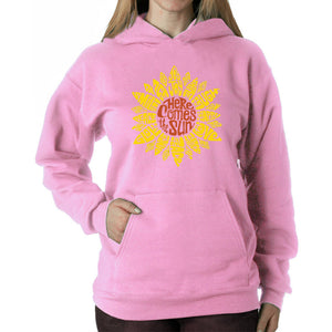 Sunflower  - Women's Word Art Hooded Sweatshirt