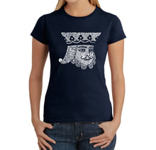 Load image into Gallery viewer, King of Spades - Women&#39;s Word Art T-Shirt