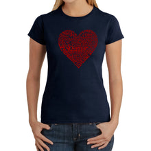 Load image into Gallery viewer, Love Yourself - Women&#39;s Word Art T-Shirt