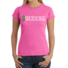 Load image into Gallery viewer, Success  - Women&#39;s Word Art T-Shirt