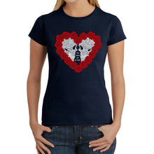 Load image into Gallery viewer, Women&#39;s Word Art T-Shirt - Til Death Do Us Part