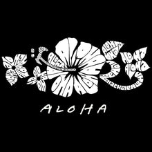 Load image into Gallery viewer, Aloha - Girl&#39;s Word Art Crewneck Sweatshirt