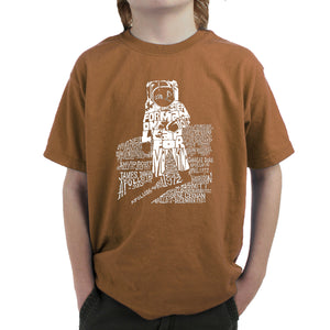 ASTRONAUT - Boy's Word Art T-Shirt