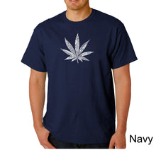 Load image into Gallery viewer, 50 DIFFERENT STREET TERMS FOR MARIJUANA - Men&#39;s Word Art T-Shirt