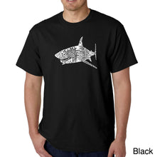Load image into Gallery viewer, SPECIES OF SHARK - Men&#39;s Word Art T-Shirt