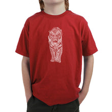 Load image into Gallery viewer, TIGER - Boy&#39;s Word Art T-Shirt