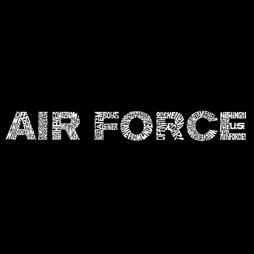 Air Force Text – LA Pop Art
