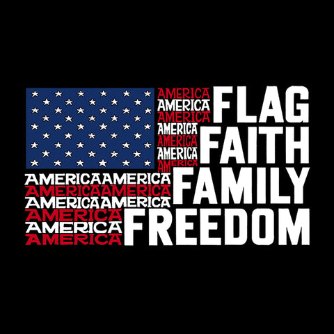 Faith, Family, Freedom Flag