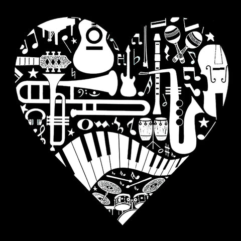 Musical Instrument Heart