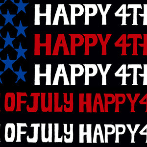 4th of July Flag - Men's Word Art Sleeveless T-Shirt