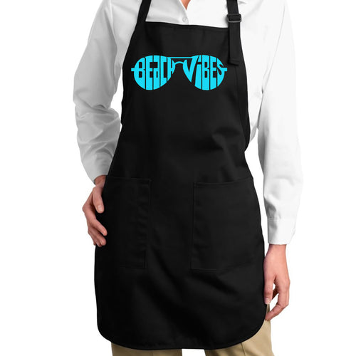 Beach Vibes - Full Length Word Art Apron