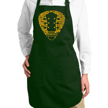Load image into Gallery viewer, Guitar Pick Genres - Full Length Word Art Apron