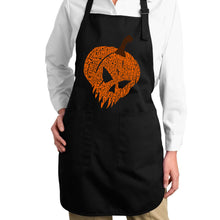 Load image into Gallery viewer, Evil Pumpkin - Full Length Word Art Apron