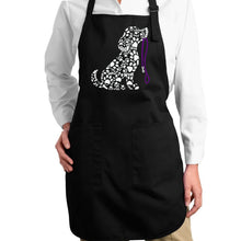 Load image into Gallery viewer, Dog Leash - Full Length Word Art Apron