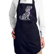 Load image into Gallery viewer, Dog Leash - Full Length Word Art Apron