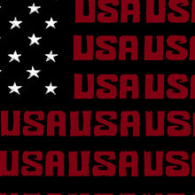 Load image into Gallery viewer, Women&#39;s Plus Size Word Art Tank Top - USA Flag
