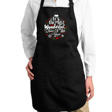 Load image into Gallery viewer, Christmas Ornament - Full Length Word Art Apron