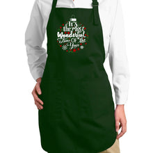 Load image into Gallery viewer, Christmas Ornament - Full Length Word Art Apron