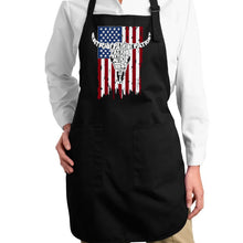 Load image into Gallery viewer, Patriot Flag - Full Length Word Art Apron