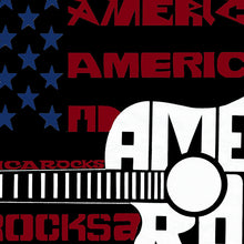 Load image into Gallery viewer, America Rocks - Women&#39;s Plus Size Word Art T-Shirt