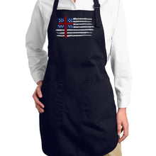 Load image into Gallery viewer, UNDERGOD - Full Length Word Art Apron