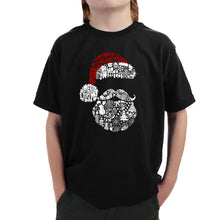 Load image into Gallery viewer, Santa Pics - Boy's Word Art T-Shirt