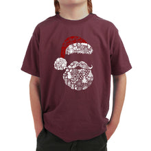 Load image into Gallery viewer, Santa Pics - Boy's Word Art T-Shirt
