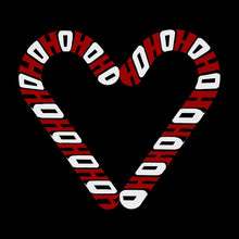 Load image into Gallery viewer, Candy Canes - Men's Word Art Hooded Sweatshirt