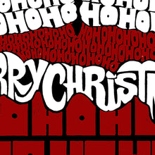Load image into Gallery viewer, Chimney Santa - Boy's Word Art Long Sleeve T-Shirt