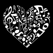 Load image into Gallery viewer, Women&#39;s Plus Size Word Art V-Neck - Heart Notes