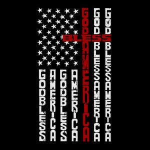 Cross Flag - Women's Word Art Long Sleeve T-Shirt