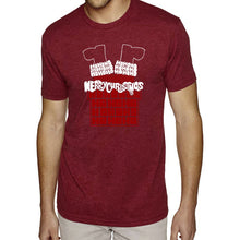 Load image into Gallery viewer, Chimney Santa - Men's Premium Blend Word Art T-Shirt