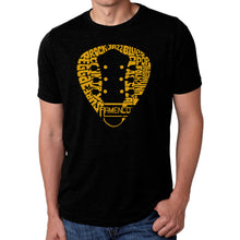 Load image into Gallery viewer, Guitar Pick Genres - Men's Premium Blend Word Art T-Shirt