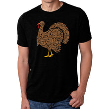 Load image into Gallery viewer, Thankgiving Turkey - Men's Premium Blend Word Art T-Shirt