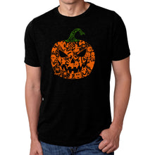 Load image into Gallery viewer, Halloween Pumpkin - Men's Premium Blend Word Art T-Shirt