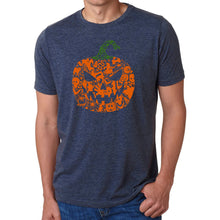 Load image into Gallery viewer, Halloween Pumpkin - Men's Premium Blend Word Art T-Shirt