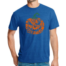 Load image into Gallery viewer, Halloween Pumpkin - Men's Premium Blend Word Art T-Shirt