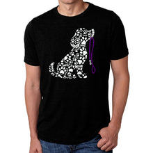 Load image into Gallery viewer, Dog Leash - Men's Premium Blend Word Art T-Shirt
