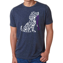 Load image into Gallery viewer, Dog Leash - Men's Premium Blend Word Art T-Shirt