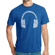 Load image into Gallery viewer, Mood Headphones - Men's Premium Blend Word Art T-Shirt