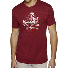 Load image into Gallery viewer, Christmas Ornament - Men's Premium Blend Word Art T-Shirt