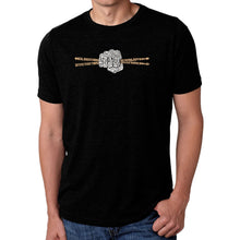 Load image into Gallery viewer, Drum Sticks - Men's Premium Blend Word Art T-Shirt