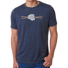 Load image into Gallery viewer, Drum Sticks - Men's Premium Blend Word Art T-Shirt