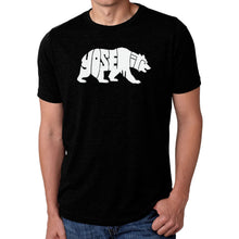 Load image into Gallery viewer, Yosemite Bear - Men's Premium Blend Word Art T-Shirt