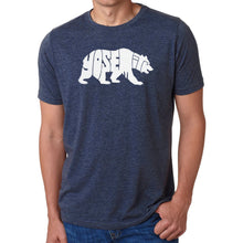Load image into Gallery viewer, Yosemite Bear - Men's Premium Blend Word Art T-Shirt